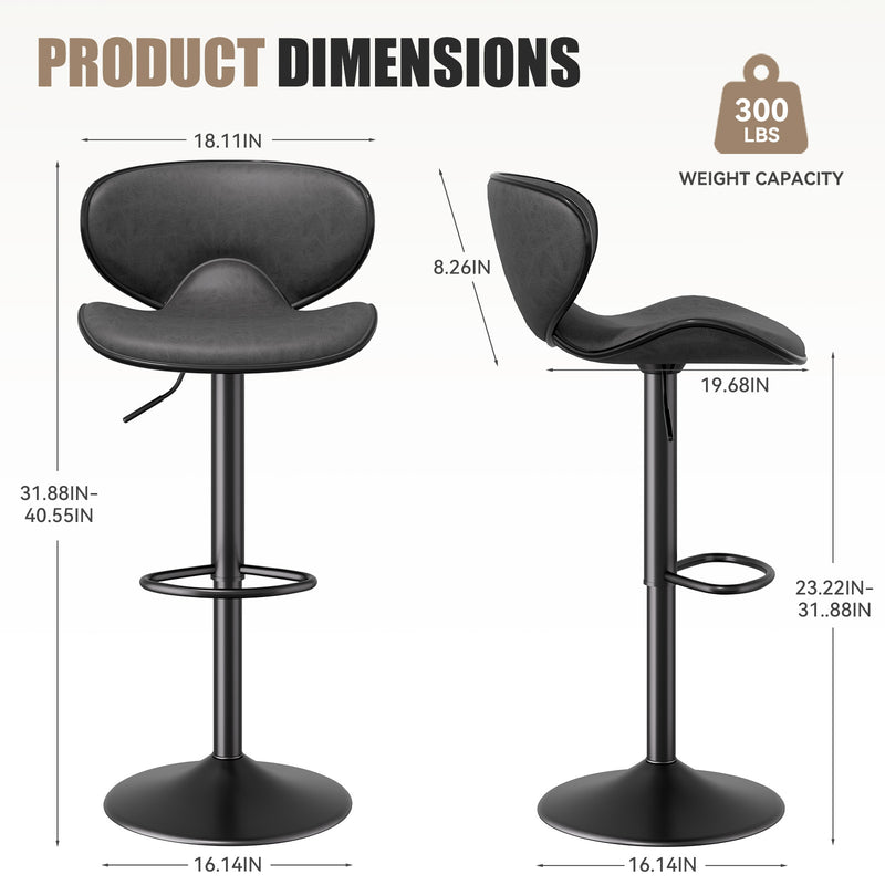 Desghiner Bar Stool, Chic Comfort For Moden Spaces