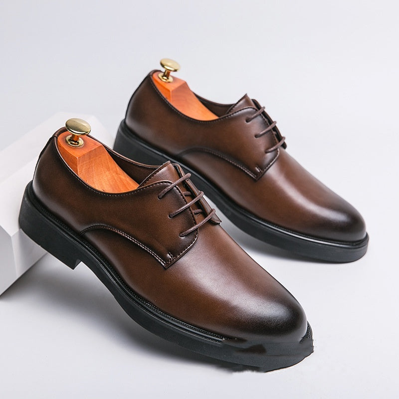 Premium Black & Brown Leather Formal Shoes for Men | Classic Office & Wedding Wear