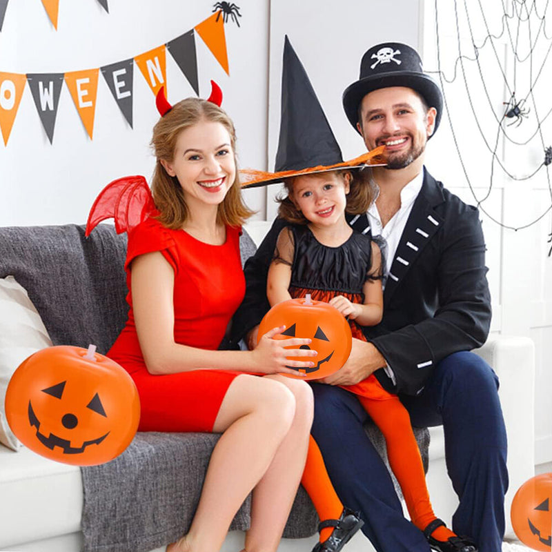 5PCS Halloween Decoration Inflatable Pumpkin with LED Lights Party Light Gard