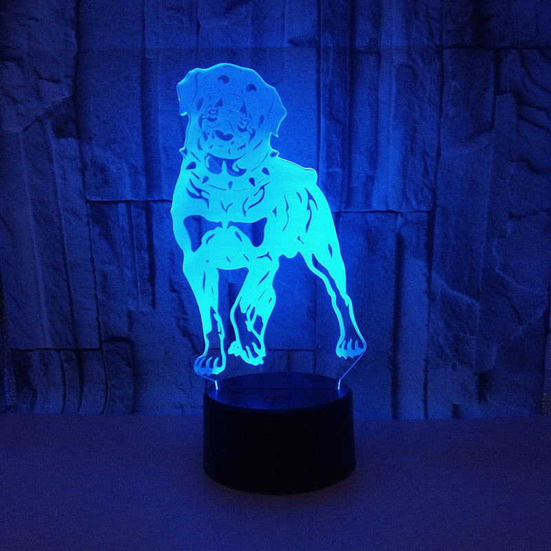 Colorful Touch Remote Control LED Visual Lamp