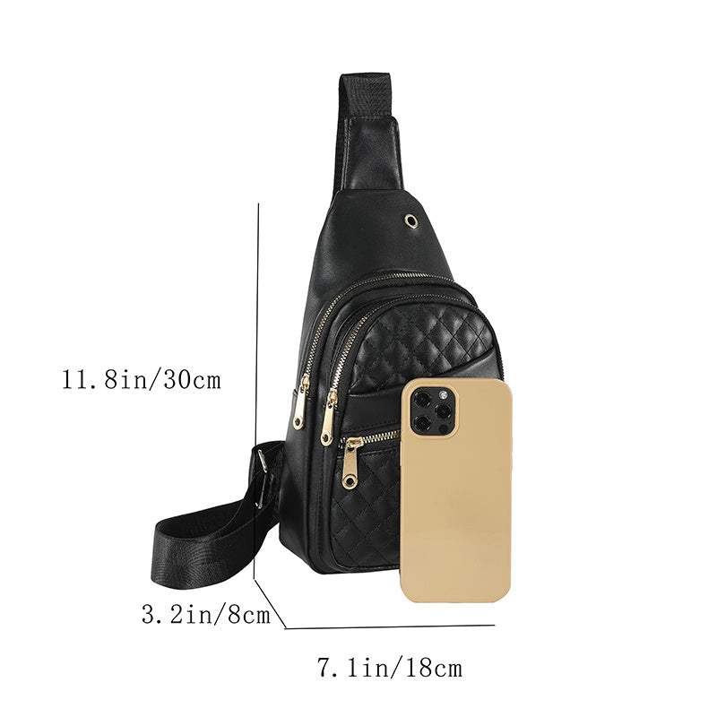 Storage Bag & Travel Bag Small Sling Bag Crossbody Chest Shoulder Water Resistant Sling Purse One Strap Travel Bag For Men Women Boys With Earphone Hole