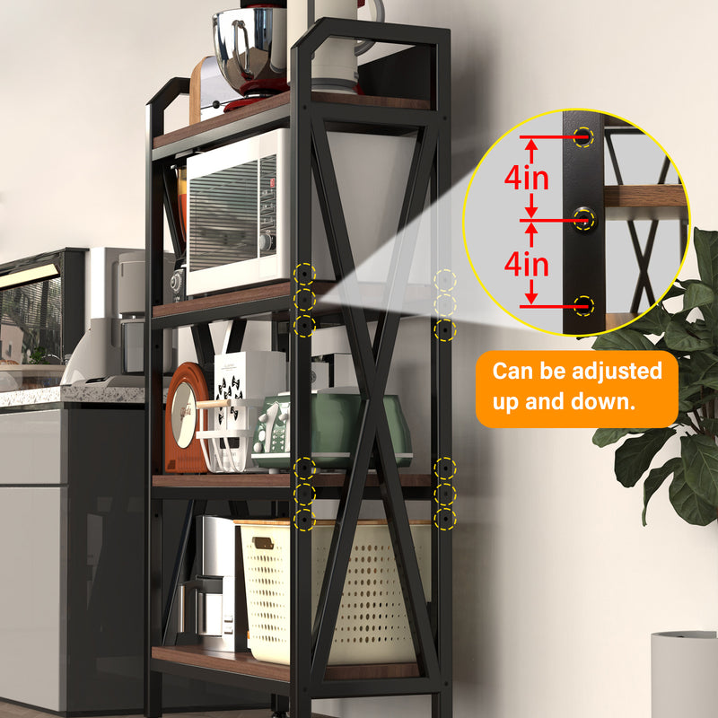 4-Level Kitchen Shelves