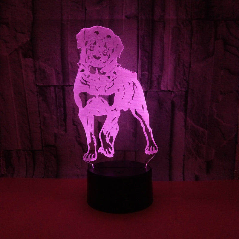 Colorful Touch Remote Control LED Visual Lamp
