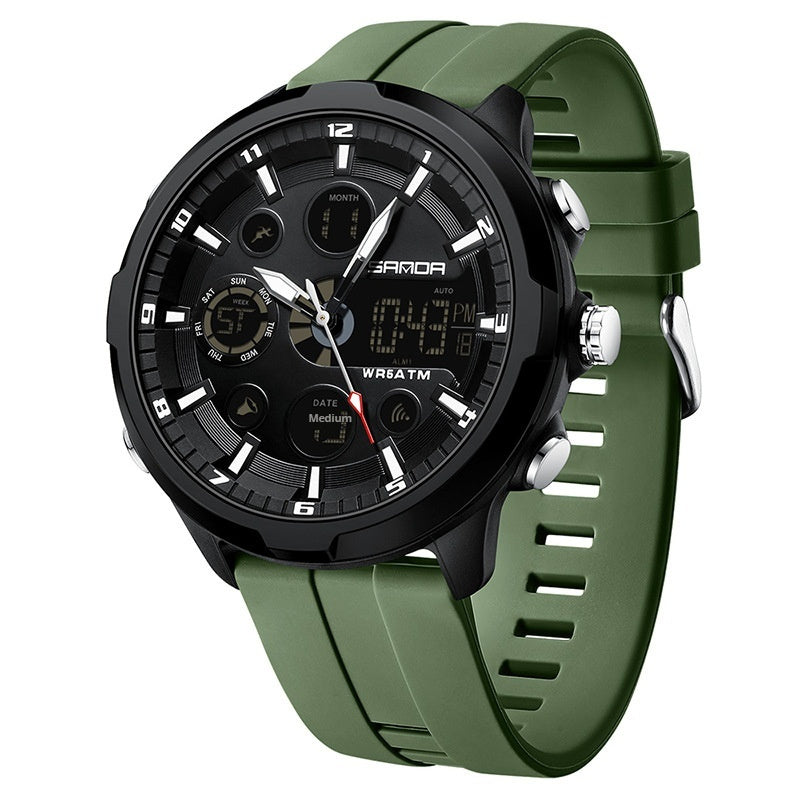 SANDA Tactical Sports Watch – Bold, Durable, and Stylish