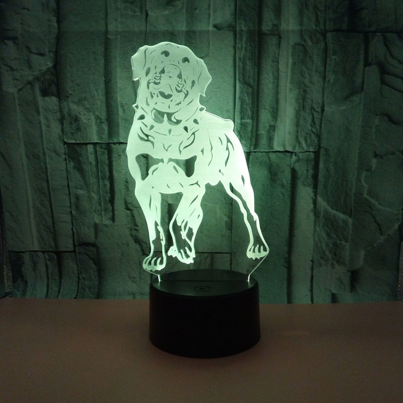 Colorful Touch Remote Control LED Visual Lamp
