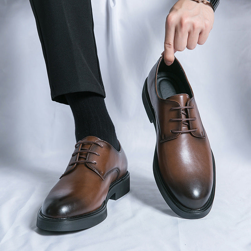 Premium Black & Brown Leather Formal Shoes for Men | Classic Office & Wedding Wear